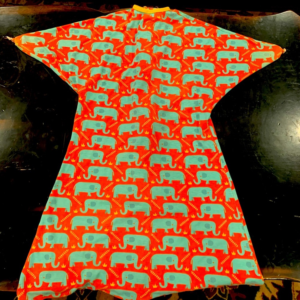 Large 12-24 Month Zippadee Zip with elephants